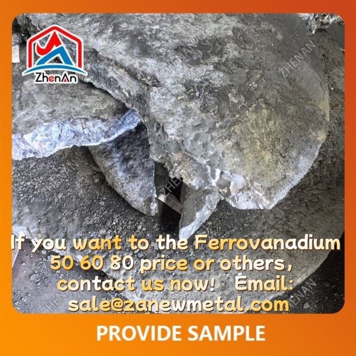 50-100 mm Ferrovanadium 80% best