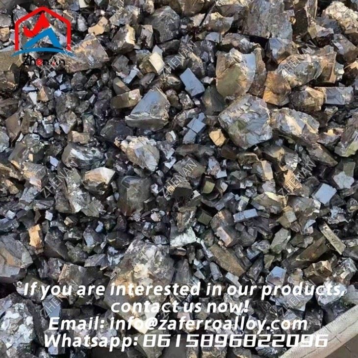 High Quality Ferrovanadium 50% Alloy 10-50mm
